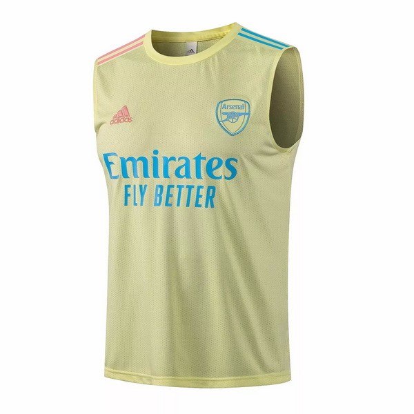 Thailandia Maglia Arsenal Sin Mangas 21/22 Giallo